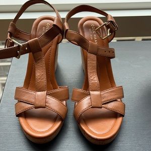 Cole Haan wedges - like new - worn twice